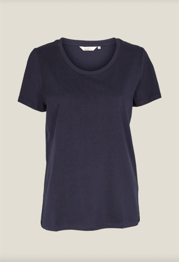 Basic Apparel Rebekka Tee GOTS - Navy